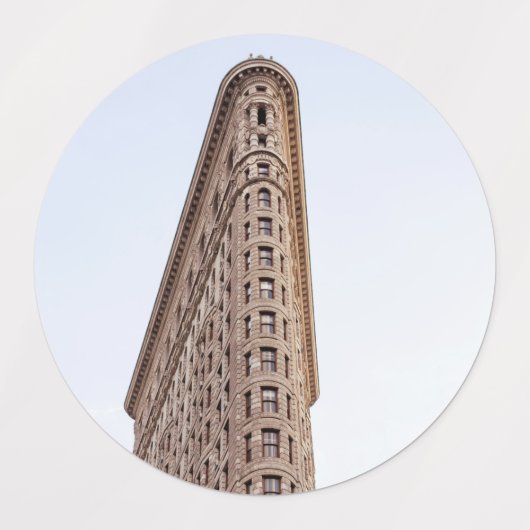 Flatiron building  ラベル (デザイン1)