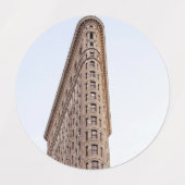 Flatiron building  ラベル (デザイン1)