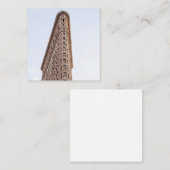 Flatiron building postcard スクエア名刺 (正面/裏面)