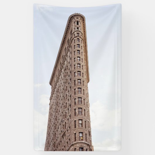 Flatiron building postcard 横断幕 (縦)