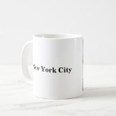 Flatiron District, NYC – マンハッタンアーキテクチャ コーヒーマグカップ (正面左)