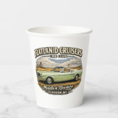 Flatland Cruisers Car Club–Eugene's Pizza 紙コップ (裏面)