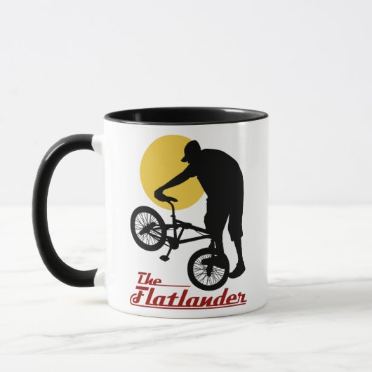 Flatlander BMX マグカップ (左)