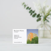 Flats写真シンプル遺産代理実在の 名刺 (スタンド正面)