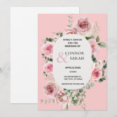 Flats Save the date card セーブザデート (正面/裏面)