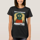 Flatwoods Monster Braxie 1952 Creepy Alien Cryptid Tシャツ (正面)
