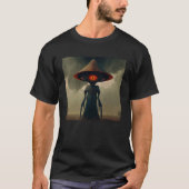Flatwoods Monster Braxie 1952 Creepy Alien Cryptid Tシャツ (正面)
