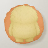 Flauschi Kissen – Das Empathie-Monster ラウンドクッション (裏面)