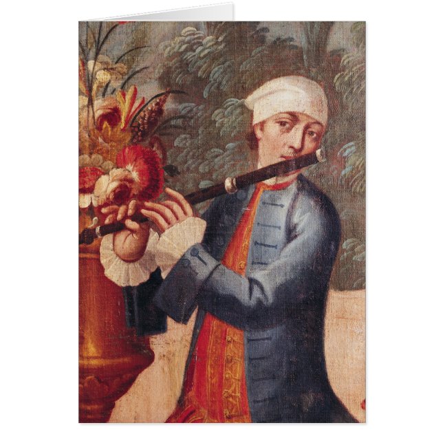 Flautist、スクリーンからの詳細 (正面)