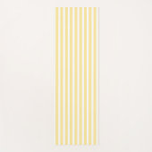 Flavescent Yellow  Vertical Stripped  ヨガマット (正面)