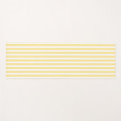 Flavescent Yellow  Vertical Stripped  ヨガマット (正面(横))