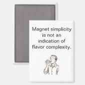 Flavor Complexity Refrigerator マグネット (正面/裏面)