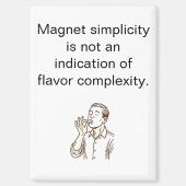 Flavor Complexity Refrigerator マグネット (正面)
