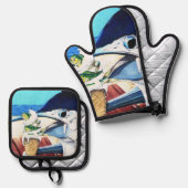 Flavors of Summer 鍋つかみ&鍋敷きセット (正面/裏面)