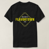 Flavortown Square  Tシャツ (デザイン正面)