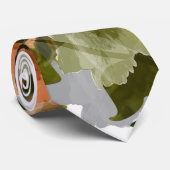 Flawless Pink Red Yellow Hibiscus flower ネクタイ (ロール)