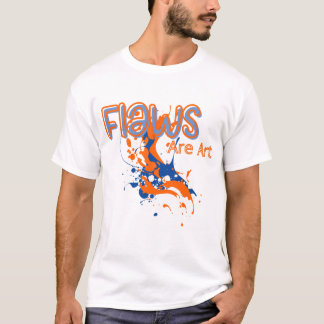 Flaws Are Art – Creative Minimalist T-Shirt by Mav Tシャツ