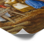 Flax Scutching Bee, 1885 (ベッドの油チッキング) ポスター (角)