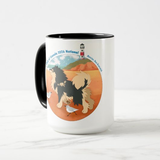 FLCC 2026 Coffee Mug マグカップ (正面左)