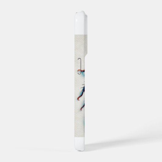 Flea 140724IREF105 - Watercolor iPhoneケース (右側面)