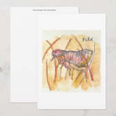 Flea Greeting Card 招待状 (正面/裏面)