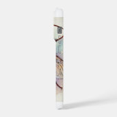 Flea Siphonaptera Insect Dorsal View 040924IREF224 iPhoneケース (左側面)