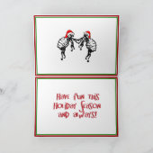 Fleas Navidad -踊りクリスマスノミ シーズンカード (内部)