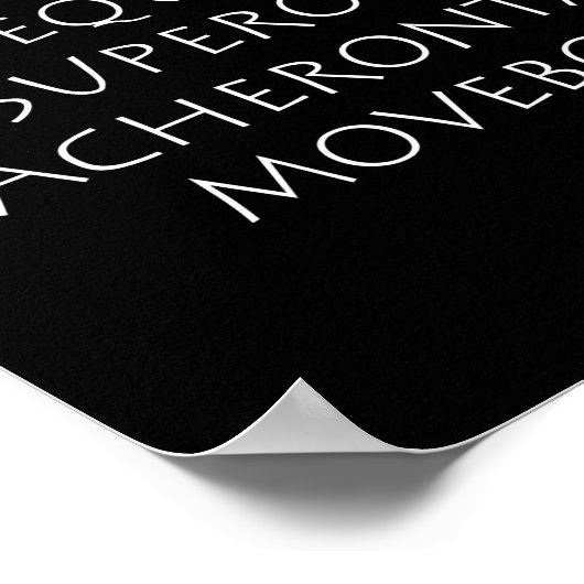 Flectere si nequeo superos Acheronta movebo ポスター (角)