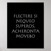 Flectere si nequeo superos Acheronta movebo ポスター (正面)