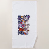 Fleece Blanket ビーチタオル (正面)