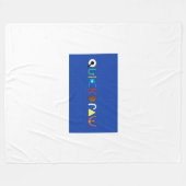 Fleece Blanket フリースブランケット (正面(横))