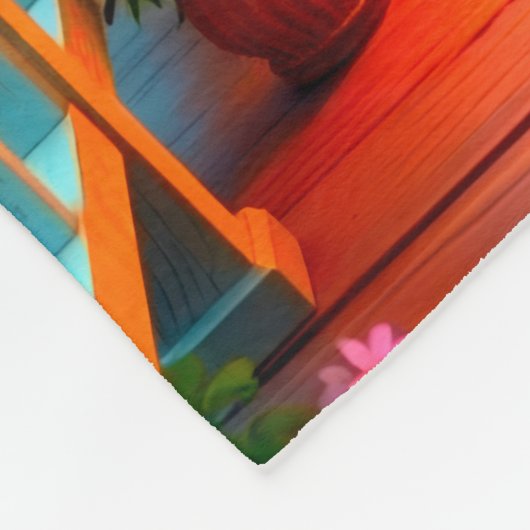 Fleece Blanket フリースブランケット (角)