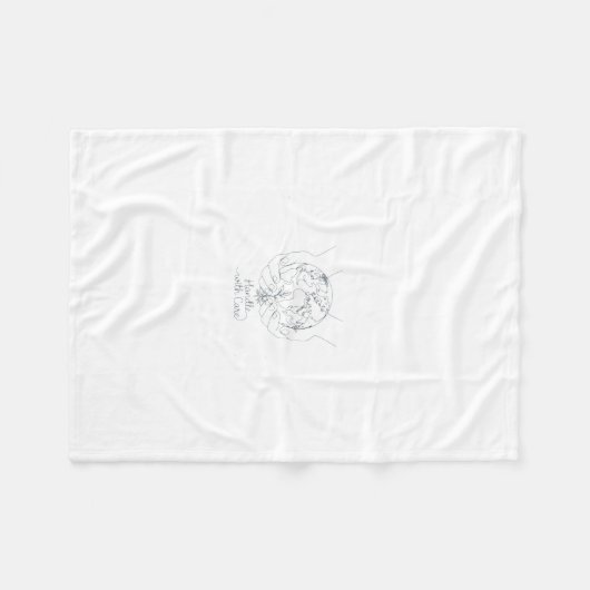 Fleece Blanket フリースブランケット (正面(横))
