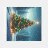 Fleece blanket フリースブランケット (正面(横))