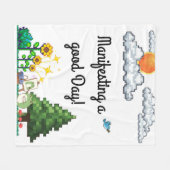 Fleece Blanket フリースブランケット (正面(横))