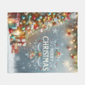 Fleece blanket  フリースブランケット (正面(横))