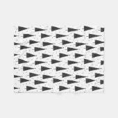 Fleece Blanket 76,2cmx101,6cm - Christmas Pattern フリースブランケット (正面(横))