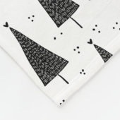 Fleece Blanket 76,2cmx101,6cm - Christmas Pattern フリースブランケット (角)