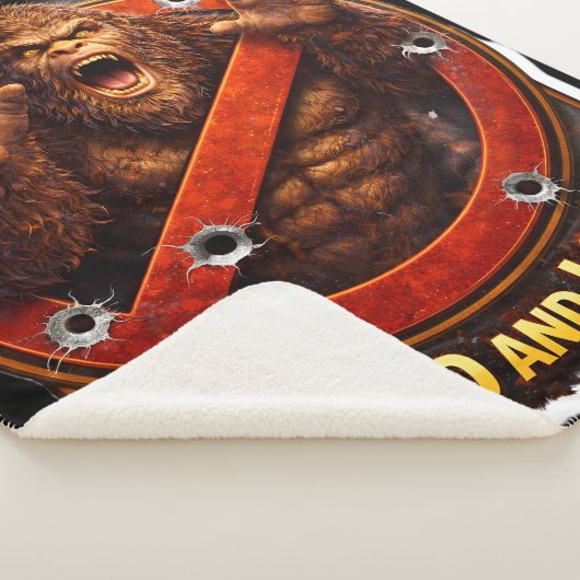 Fleece blanket description シェルパブランケット (3/4)