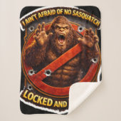 Fleece blanket description シェルパブランケット (正面)