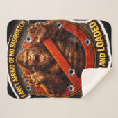 Fleece blanket description シェルパブランケット (正面(横))