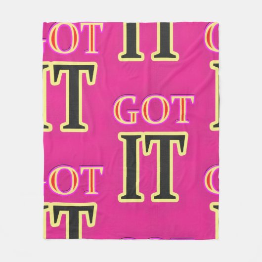 Fleece Blanket jGibney The Museum Zazzle フリースブランケット (正面)