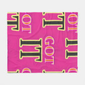 Fleece Blanket jGibney The Museum Zazzle フリースブランケット (正面(横))