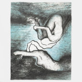 FLEECE BLANKET studio miiri フリースブランケット (正面)