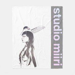 FLEECE BLANKET studio miiri フリースブランケット