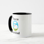 "Fleece Navidad" クリスマス マグカップ (正面左)