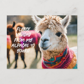 Fleece Navidad! Aplaca ポストカード