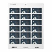 ‘Fleece Navidad’ Chic Funny Fun Llama & Sheep  ラベル (フルシート)