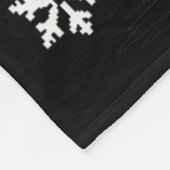 Fleece Navidad Ugly Sweater Christmas Sheep Holida フリースブランケット (角)