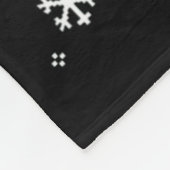 Fleece Navidad Ugly Sweater Funny Christmas Sheep  フリースブランケット (角)